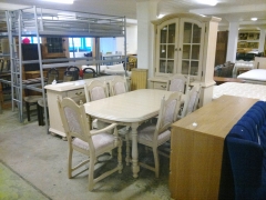 Matbord + 6st stolar