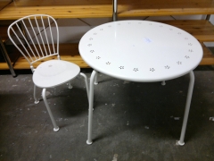 Barnbord + stol